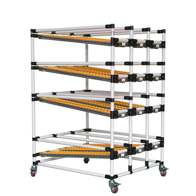 Strength Sheet Roller Track ABS / PE Placon Roller For Shelf Assembly