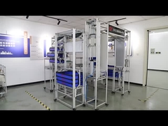 एल्यूमीनियम दुबला पाइप द्वारा औद्योगिक कामकाजी बेंच विधानसभा