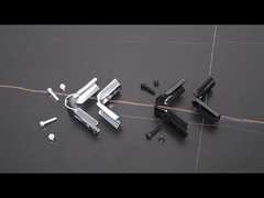 पाइप रैक प्रणाली के लिए उच्च गुणवत्ता वाले जस्ती स्टील संयुक्त पाइप फिटिंग HJ-2