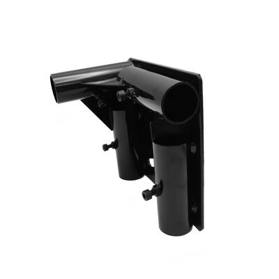 Heavy Duty Cold-Rolled Steel Caster Flag Wheel Base for Pipe Rack System and Handcart Caster Wheel