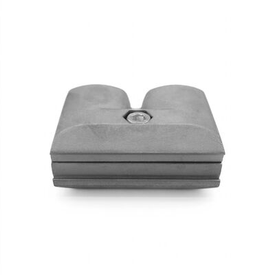 Double Outer Wrap 28mm Aluminum Pipe Connector with Female and Male Connection for Industrial Pipe Fittings