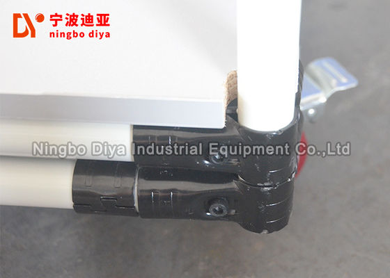 Industrial Lean Pipe Mobile Tool Cart , Workshop Trolley Cart With 3" PU Casters