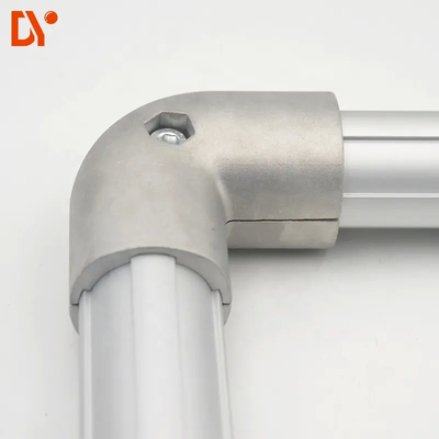 DYJ28-A15 Connector Outer Type 90 lean pipe aluminum pipe joint lean tube