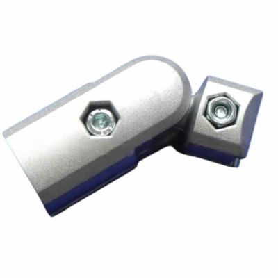 समायोज्य OD19mm लीन ट्यूब संयुक्त 180 डिग्री लचीला कनेक्टर के लिए कार्यक्षेत्र विधानसभा प्रणाली