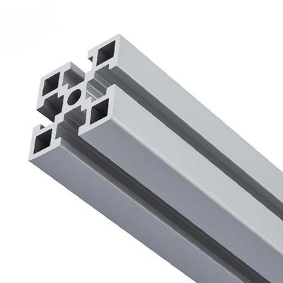 40*40GF Extruded Aluminum Profile Industrial square Tube Aluminum Alloy Profile Sandblasted Electrophoretic Profile