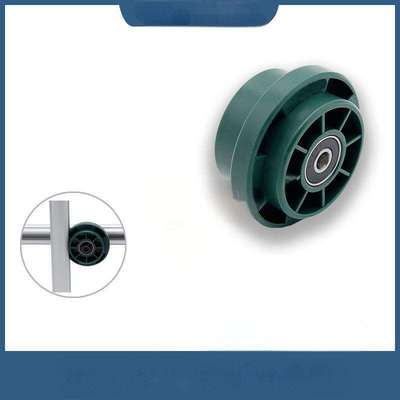 DYE28-16 Aluminum Tube Convex Guide Wheel for OD 28mm Aluminum Lean Pipe