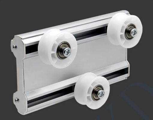 DYE28-38 High Quality Industrial Aluminum Tube Accessory Joint Tube Groove Roller Slider